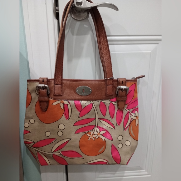 Fossil Purse beautiful colors - Picture 1 of 5